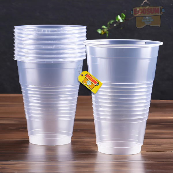 vasos desechables 9 oz