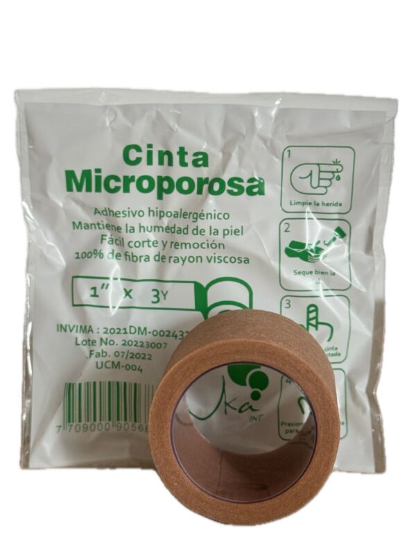 Cinta microporosa (1"x3y) www.eco-sum.com