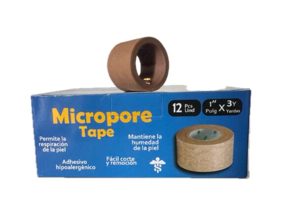 Caja cinta Micropore x 12 Unidades