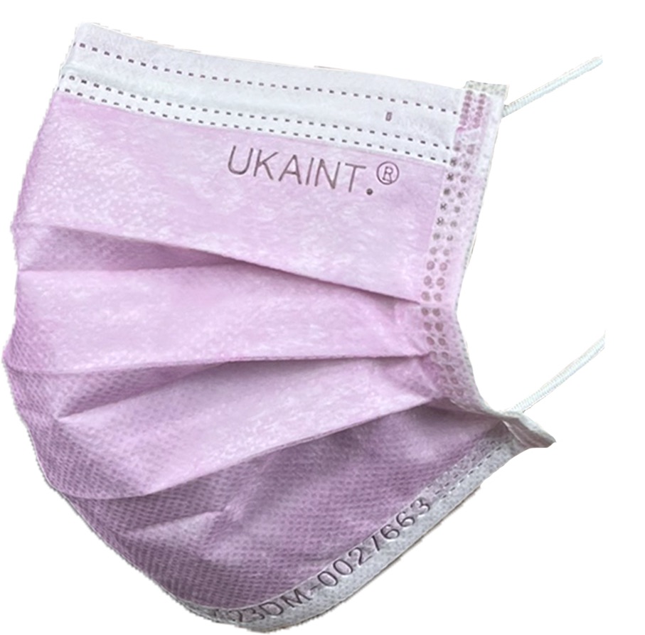 Display tapabocas rosado Uka Int x50 – Ecosum