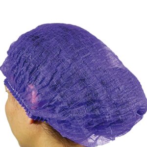 Gorro oruga desechable Uka Int en uso