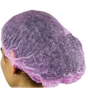 Gorro oruga desechable Uka Int en uso