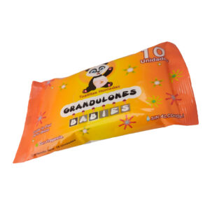 Toallitas Húmedas Grandulones x10 unidades Uka Int – Paquete con Aloe Vera sin alcohol ni parabenos.