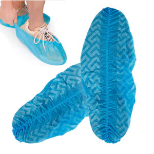 Polainas antideslizantes paquete x 100 unidades color azul - uka int